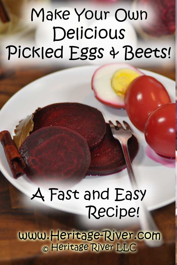 How To Make Old-Fashioned Delicious Pickled Eggs And Pickled Beets In A ...