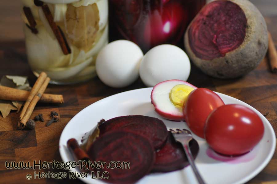 How To Make Old-Fashioned Delicious Pickled Eggs And Pickled Beets In A ...